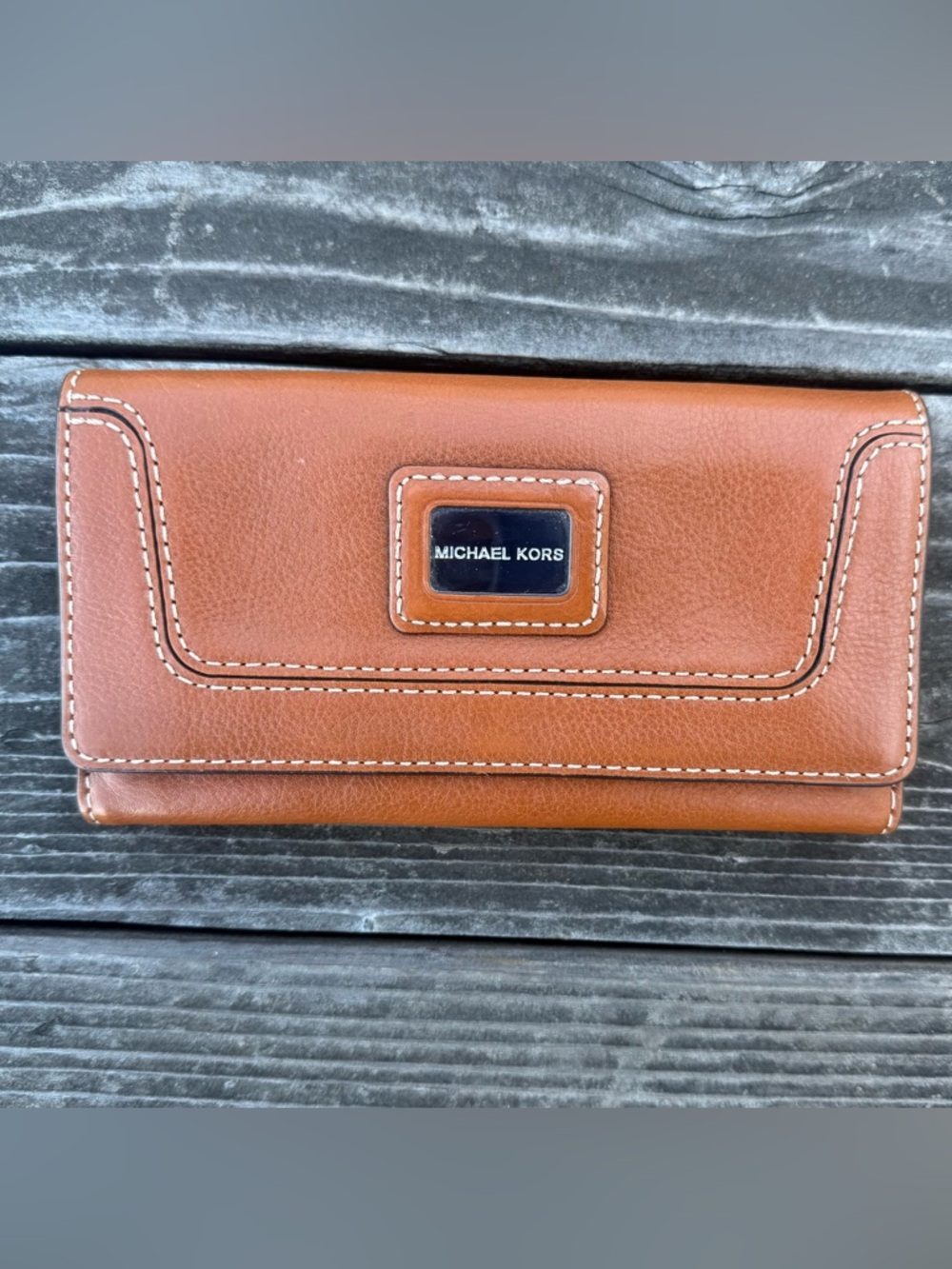 Michael Kors Brown Leather Wallet